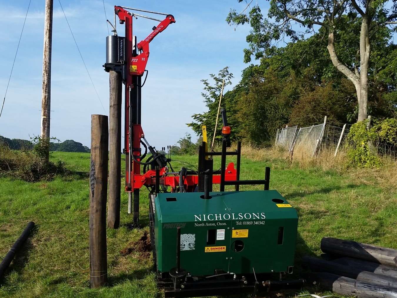 Protech knocking in posts
