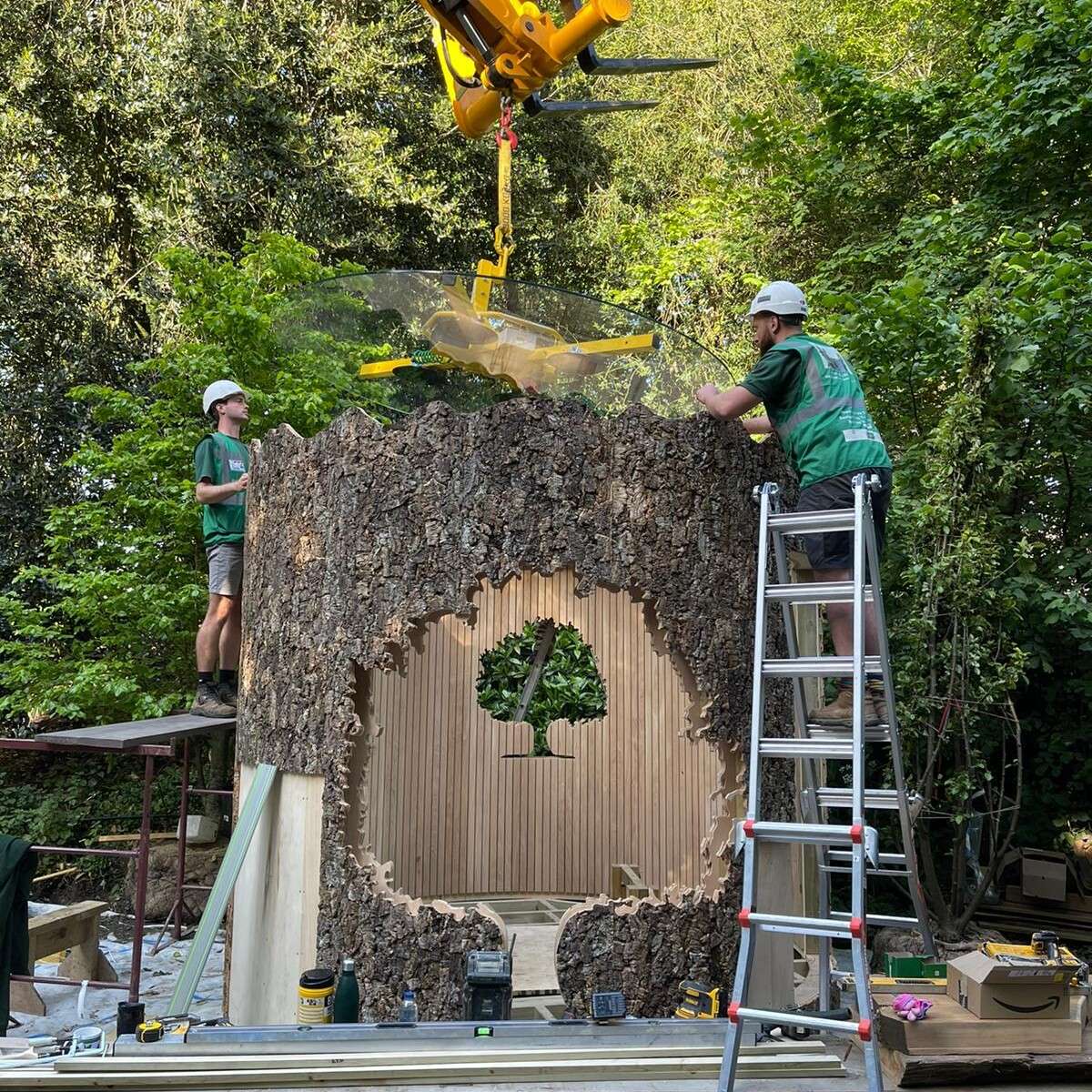 Inside Jonathan Blackburn's Oak Structure