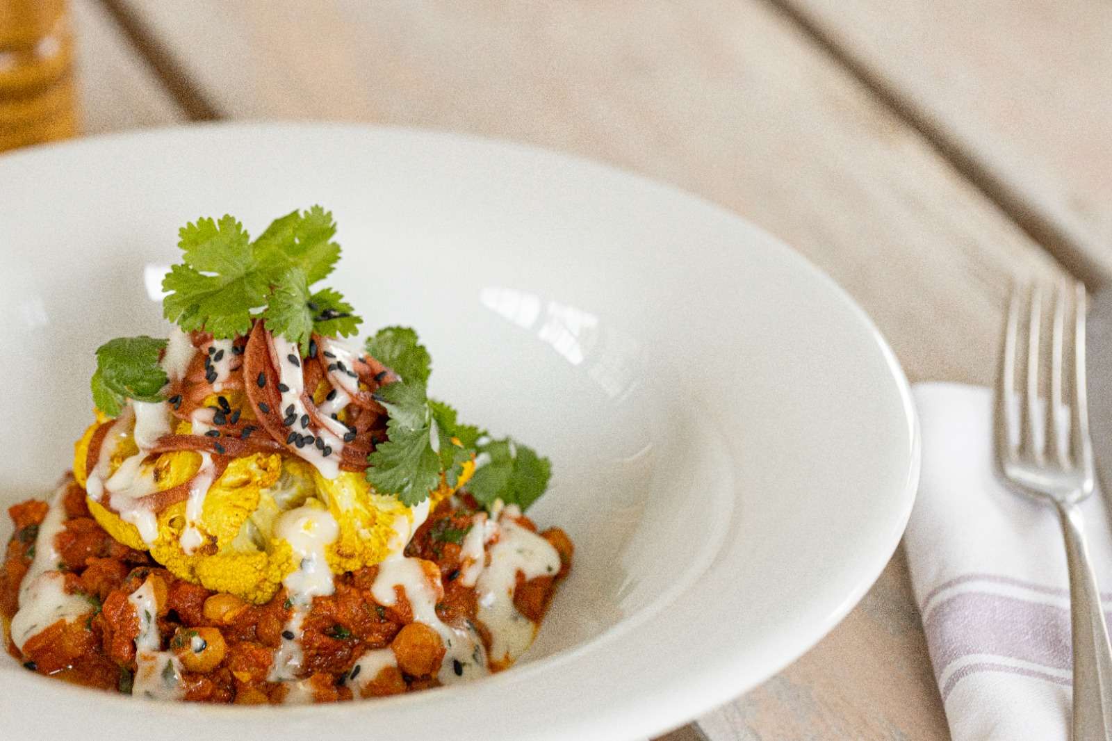 Indian Spiced Cauliflower 1