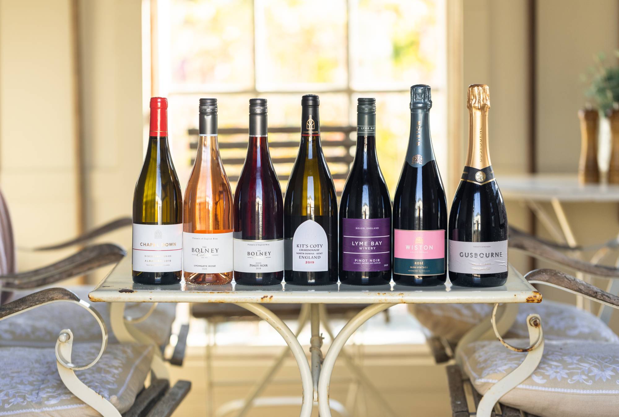 A Carefully Curated Selection of English Wines