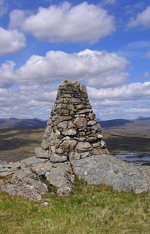 Mountain cairn