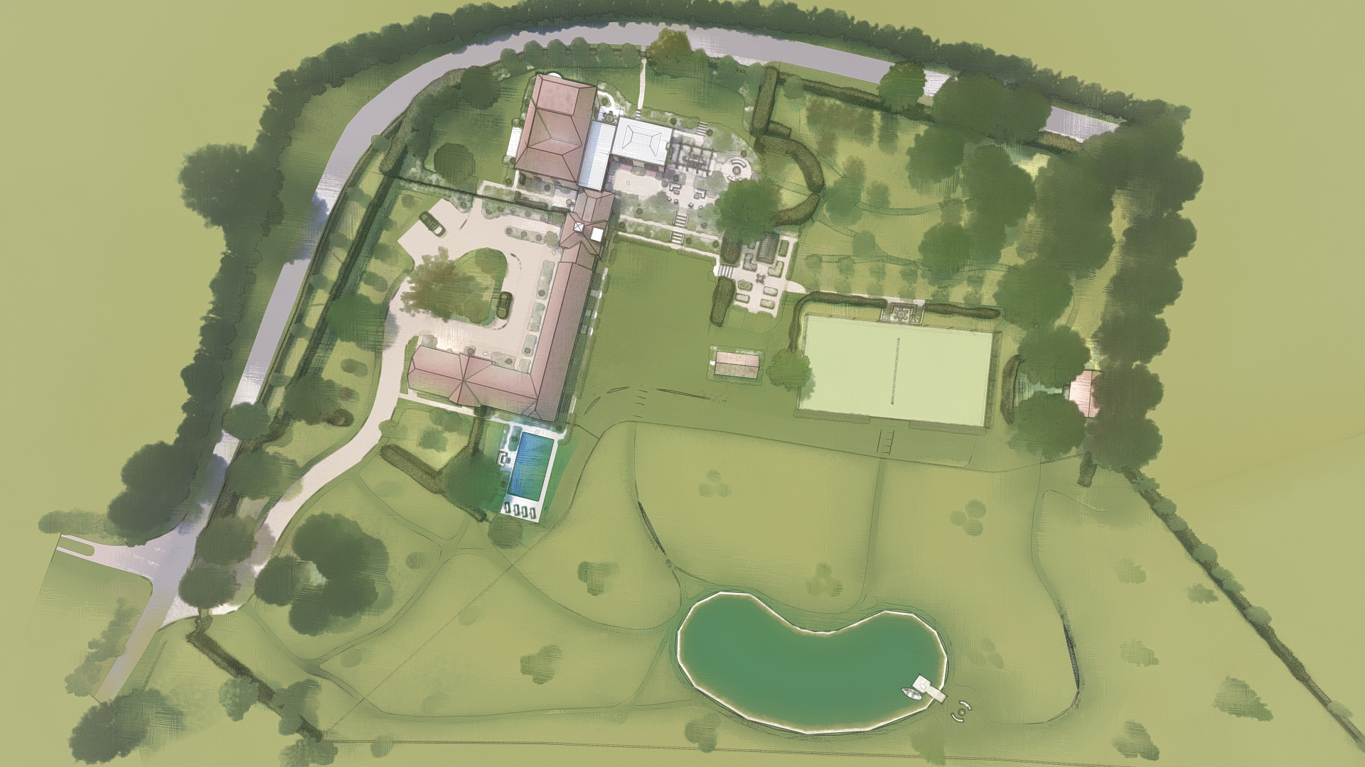 Nicholsons Garden Design - Concept Plan