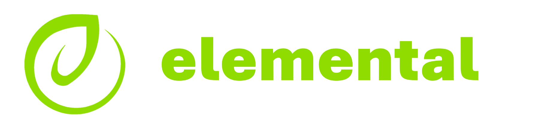 elemental logo – text right