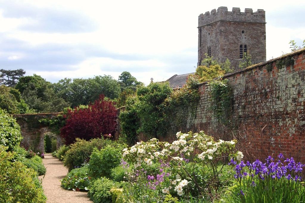 Peaceful woodland and historic landscape at Rousham Gardens in Oxfordshire
